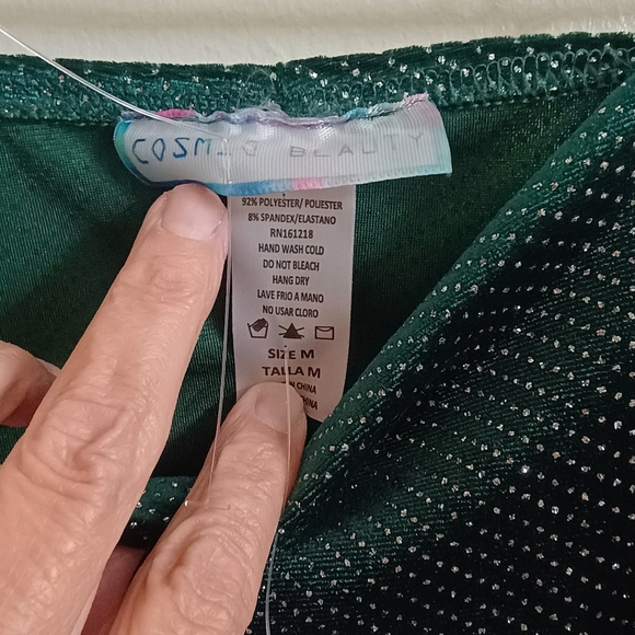 Chic Black Women's Pencil Dress - Picture 3 of 4